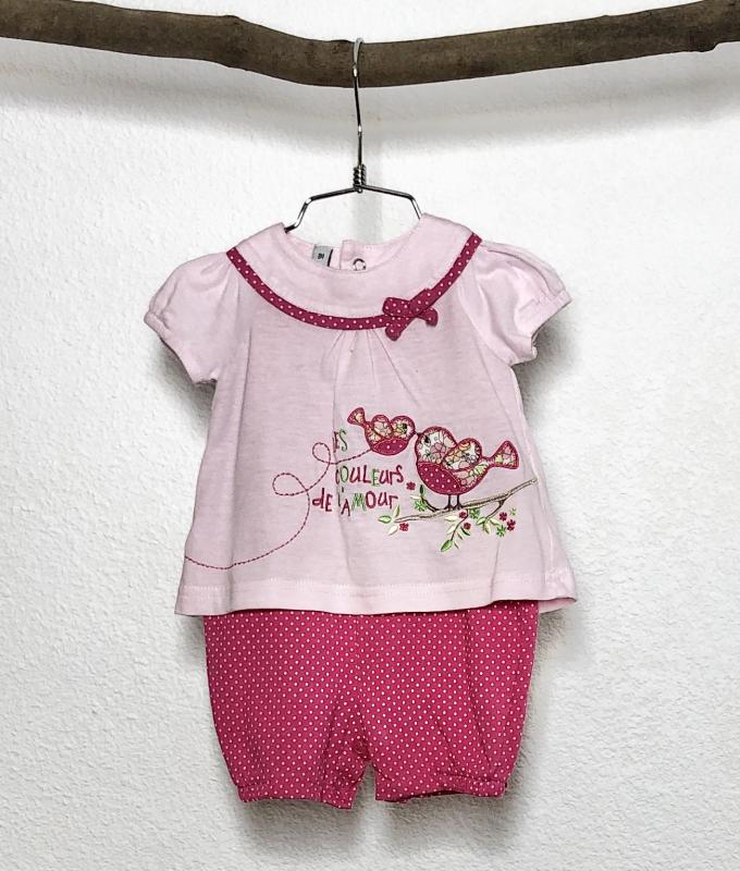 Combi Fille 1 mois