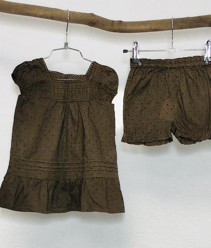 Ensemble Fille 6 mois