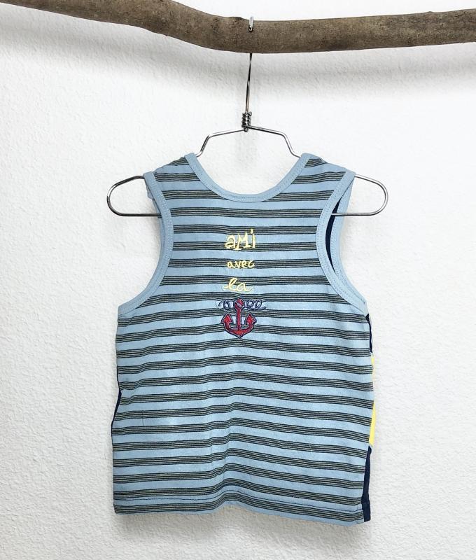 Débardeur TABOO Fille Taille 6 Ans - Gris - 100% Coton - Neuf Avec étiquettes